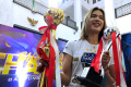 Tim Bola Voli Putri Bandung BJB Tandamata Terima Kadeudeuh