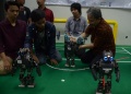 Tim Robot ITS Melakukan Persiapan
