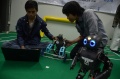 Tim Robot ITS Melakukan Persiapan