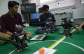 Tim Robot ITS Melakukan Persiapan