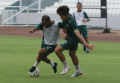 Tim Sriwijaya FC Latihan Fisik di Stadion Bumi Sriwijaya