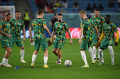 Timnas Australia Pemanasan