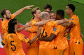 Timnas Belanda Selebrasi