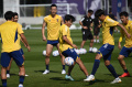 Timnas Jepang latihan Fisik