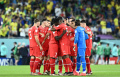 Timnas Swiss Berdoa Sebelum Bertanding