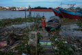 Tumpukan Sampah di Kota Palembang