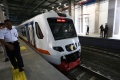 Uji Coba Kereta Api kereta Bandara 