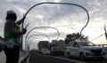 Uji Coba Open Traffic Flyover Antapani Bandung