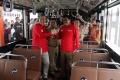 Ujicoba Koridor 13 Transjakarta