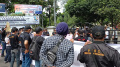 Unjuk Rasa di Peringatan Hari Pers Nasional di Kota Tangerang
