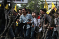 Unjuk Rasa Mahasiswa Tolak Kenaikan BBM di Bandar Lampung