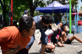 Upacara Kemerdekaan di Tsunami Wisata Hawai Waterpark Malang