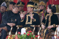 Upacara Pengibaran Bendera HUT ke-79 RI di Istana Presiden IKN