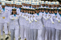 Upacara Pengibaran Bendera HUT ke-79 RI di Istana Presiden IKN