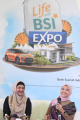 Ustadz Wijayanto & Desainer Lia Afif Meriahkan Life with BSI Exp