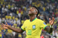 Vinicius Junior Selebrasi Usai Cetak Gol