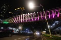 Gemerlap Wajah Baru JPO Sudirman