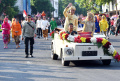 Walikota Ikut Pawai Surabaya Vaganza 2024