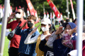Warga Malang dan Turis Asing Ikuti Upacara Kemerdekaan RI