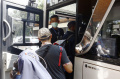 Warga Mengantri Nikmati Bus Wisata TransJakarta Gratis