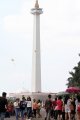 Warga Padati Monas Pada Libur Lebaran