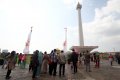 Warga Padati Monas Pada Libur Lebaran