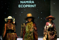 Warna Alam Namira Ecoprint Tampil di Surabaya Fashion Parade 2022