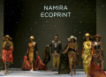 Warna Alam Namira Ecoprint Tampil di Surabaya Fashion Parade 2022
