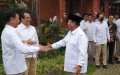 Wiranto Berkunjung ke Kediaman Prabowo Subianto