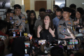 Wulan Guritno Jalani Pemeriksaan di Bareskrim Polri