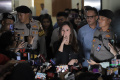 Wulan Guritno Jalani Pemeriksaan di Bareskrim Polri