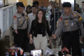 Wulan Guritno Jalani Pemeriksaan di Bareskrim Polri