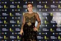 Wulan Guritno Tampil Menawan Saat Hadiri FFI 2015