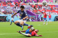 Yuki Soma Terobos Pertahanan Oscar Duarte