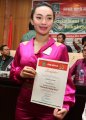 Zaskia Gotik Duta Pekerja Seni Peduli Pancasila Oleh FPKB MPR