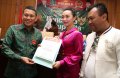 Zaskia Gotik Duta Pekerja Seni Peduli Pancasila Oleh FPKB MPR