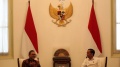 Zulkifli Hasan Bertemu Presiden Jokowi di Istana