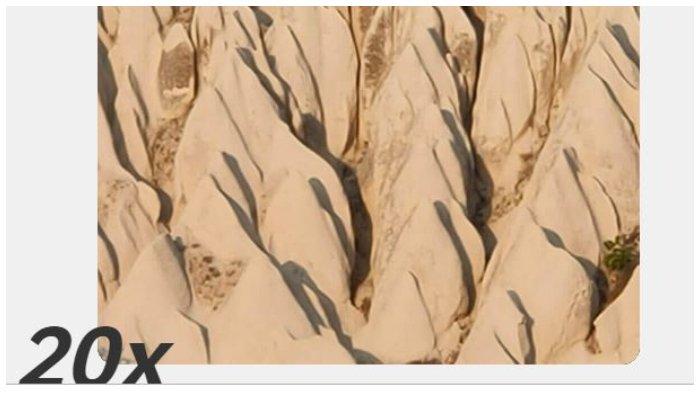 5x Hybrid Zoom dan 20x Digital Zoom. vvff