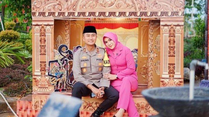 AKBP Dedy Anung Kurniawan dan istri