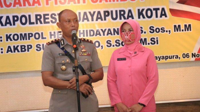 AKBP. Supraptono dan istrinya