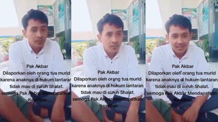 Akbar Sarosa Guru Pendidikan Agama Islam Dituntut Rp 50 Juta.
SOSOK Pak Akbar, Guru yang Dilaporkan Polisi Karena Tegur Siswa yang Tak Solat: Dituntut Rp 50 Juta