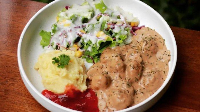 Salah satu menu di Arje's Kitchen di Jalan Antariksa No.2, Kentingan, Jebres, Surakarta.