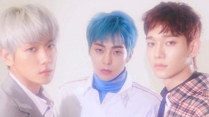 Baekhyun, Xiumin, dan Chen EXO