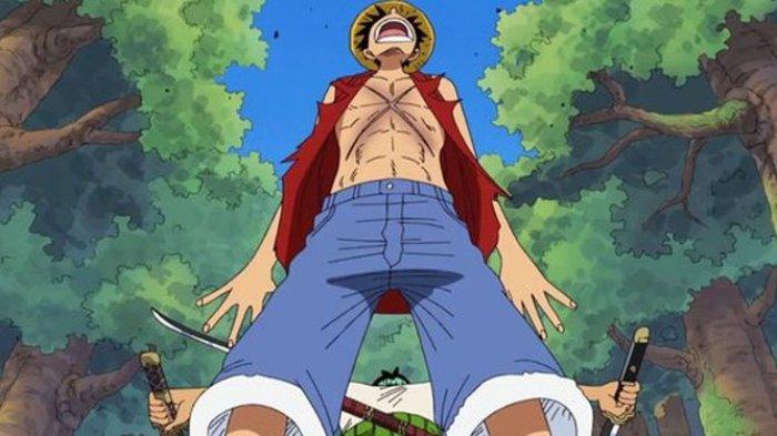 Bekas luka Luffy di Arc filler One Piece