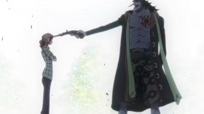 Bell-Mere menentang arlong di One Piece.