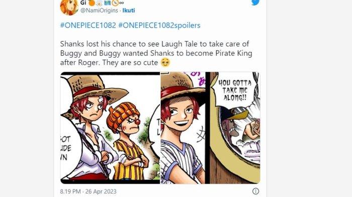 Buggy dan Shanks dalam One Piece