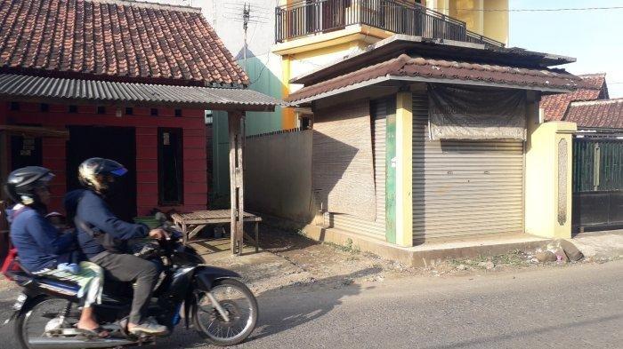 Penampakan sekitaran gang masuk arah rumah lokasi hilangnya AA pengantin wanita yang baru sehari menikah di Rancabungur, Kabupaten Bogor yang ternyata kabur untuk menemui mantannya, Minggu (9/7/2023).