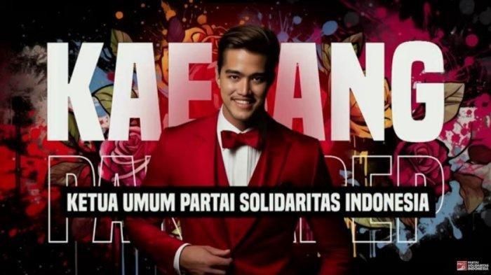 Putra Bungsu Presiden Joko Widodo (Jokowi) Kaesang Pangarep ditunjuk sebagai Ketua Umum Partai Solidaritas Indonesia (PSI) dalam Kopdarnas PSI di Djakarta Theater, Jakarta pada Senin (25/9/2023) malam.