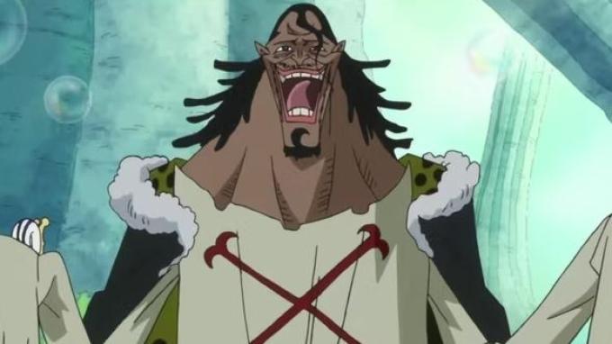 Caribou, pengguna Numa Numa no Mi, selama arc Return to Sabaody di One Piece