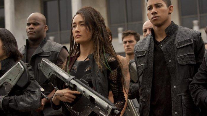 Cuplikan adegan dalam film Divergent Series: Insurgent.